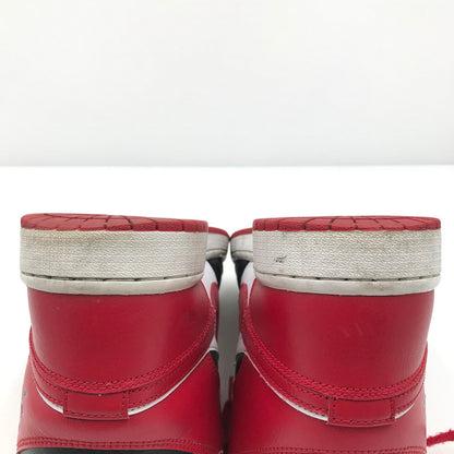 【中古品】【メンズ】 NIKE ナイキ WMNS AIR JORDAN 1 MID BRED TOE BQ6472-079 ウィメンズ エア ジョーダン 1 ミッド ブレッドトゥ スニーカー 靴 160-250809-hi-04-tag サイズ：28cm US 11 カラー：BLACK/GYM RED-WHITE 万代Net店