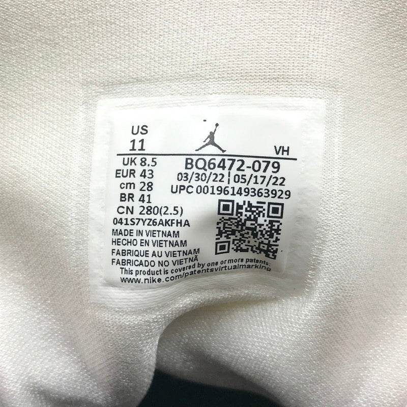 【中古品】【メンズ】 NIKE ナイキ WMNS AIR JORDAN 1 MID BRED TOE BQ6472-079 ウィメンズ エア ジョーダン 1 ミッド ブレッドトゥ スニーカー 靴 160-250809-hi-04-tag サイズ：28cm US 11 カラー：BLACK/GYM RED-WHITE 万代Net店