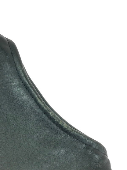 【現状渡し品】【メンズ】 KADOYA カドヤ LEATHER VEST KHX-PA141 レザーベスト 牛革 韓国製 145-250720-hi-11-tag サイズ：LL カラー：ブラック 万代Net店