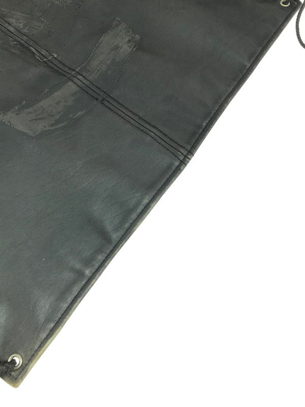 【現状渡し品】【メンズ】 KADOYA カドヤ LEATHER VEST KHX-PA141 レザーベスト 牛革 韓国製 145-250720-hi-11-tag サイズ：LL カラー：ブラック 万代Net店