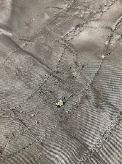 【現状渡し品】【メンズ】 KADOYA カドヤ LEATHER VEST KHX-PA141 レザーベスト 牛革 韓国製 145-250720-hi-11-tag サイズ：LL カラー：ブラック 万代Net店