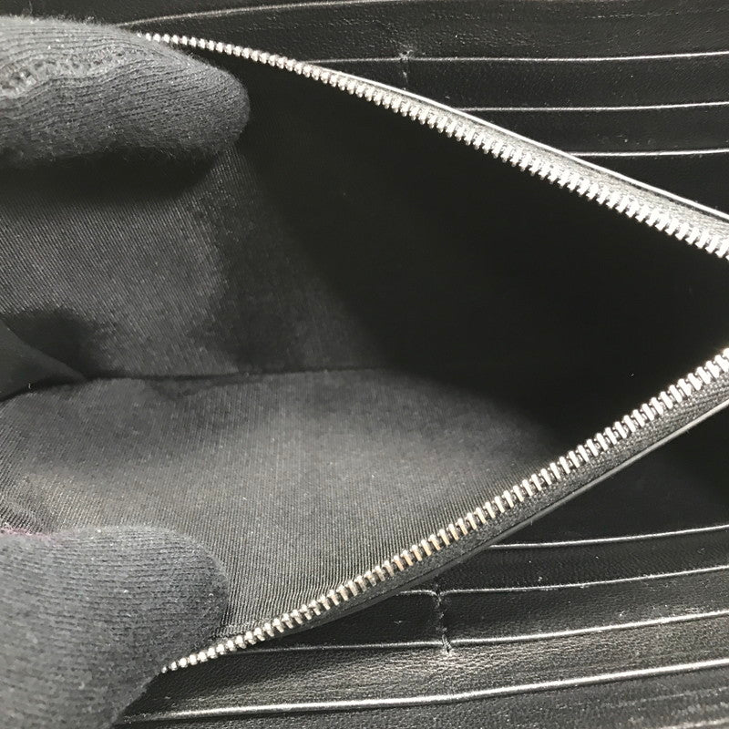 【中古品】【メンズ】 BALENCIAGA バレンシアガ EMBOSSED MONOGRAM ZIP WALLET 717787 エンボス モノグラム ジップウォレット 長財布 181-250720-na-21-tag カラー：ブラック 万代Net店