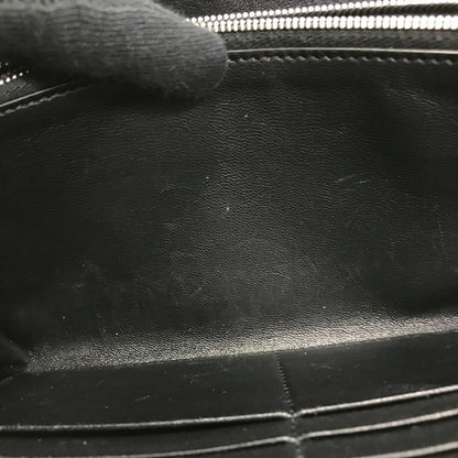【中古品】【メンズ】 BALENCIAGA バレンシアガ EMBOSSED MONOGRAM ZIP WALLET 717787 エンボス モノグラム ジップウォレット 長財布 181-250720-na-21-tag カラー：ブラック 万代Net店