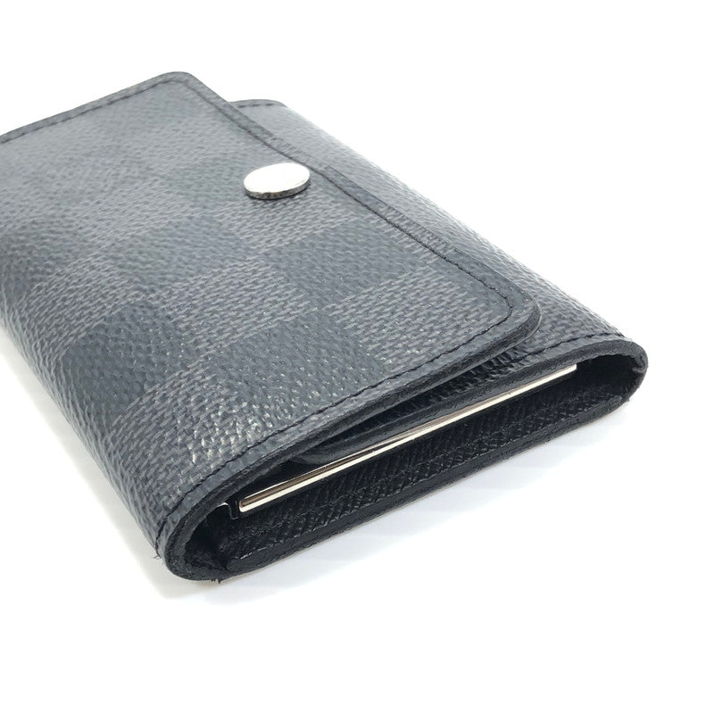 【中古品】【メンズ】 LOUIS VUITTON ルイ・ヴィトン ダミエ グラフィット ミュルティクレ6 M62662 2020年製 6連キーケース 服飾雑貨 179-250720-na-26-tag カラー：ブラック 万代Net店