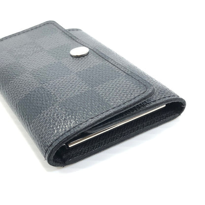 【中古品】【メンズ】 LOUIS VUITTON ルイ・ヴィトン ダミエ グラフィット ミュルティクレ6 M62662 2020年製 6連キーケース 服飾雑貨 179-250720-na-26-tag カラー：ブラック 万代Net店