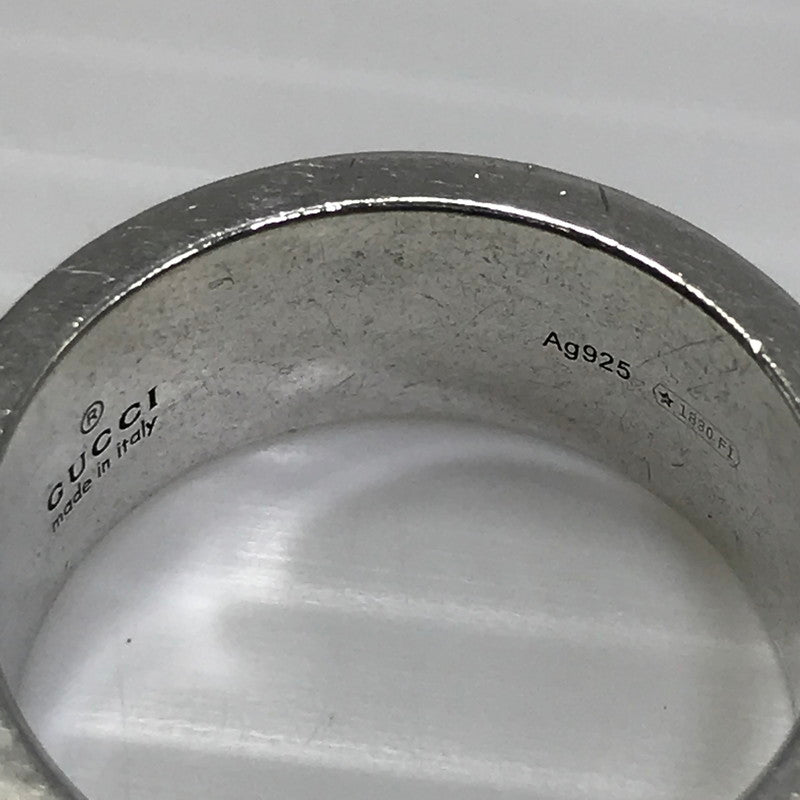 【中古品】【メンズ】 GUCCI グッチ SV GHOST RING 455318 ゴースト リング 指輪 アクセサリー 182-250720-na-27-tag サイズ：21号 カラー：シルバー 万代Net店