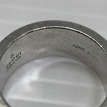 【中古品】【メンズ】 GUCCI グッチ SV GHOST RING 455318 ゴースト リング 指輪 アクセサリー 182-250720-na-27-tag サイズ：21号 カラー：シルバー 万代Net店