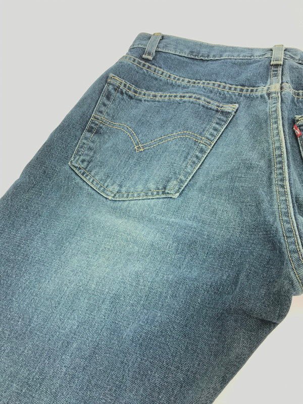 【中古品】【メンズ】 Levi's リーバイス 505 DENIM PANTS 00505-0575 505 デニムパンツ ボタン裏刻印230 メキシコ製 ジーンズ ボトムス 157-250723-yy-18-tag サイズ：W33 カラー：インディゴ 万代Net店