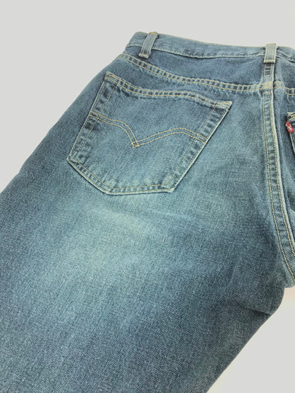 【中古品】【メンズ】 Levi's リーバイス 505 DENIM PANTS 00505-0575 505 デニムパンツ ボタン裏刻印230 メキシコ製 ジーンズ ボトムス 157-250723-yy-18-tag サイズ：W33 カラー：インディゴ 万代Net店