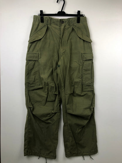 【中古品】【メンズ】 U.S.ARMY ユーエスアーミー 8415-782-2951 70'S M-65 FIELD CARGO PANTS フィールドカーゴパンツ ボトムス 157-260823-AS-16-hon サイズ：SMALL-REGULAR カラー：オリーブグリーン 万代Net店