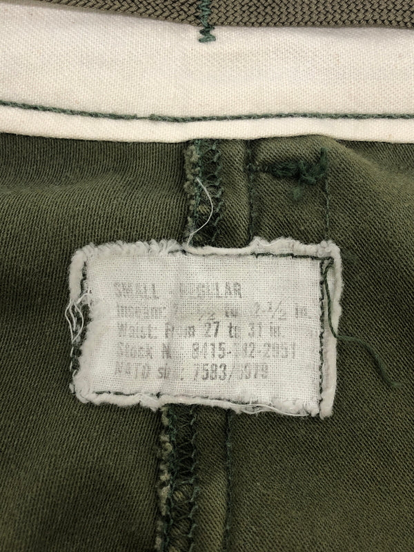 【中古品】【メンズ】 U.S.ARMY ユーエスアーミー 8415-782-2951 70'S M-65 FIELD CARGO PANTS フィールドカーゴパンツ ボトムス 157-260823-AS-16-hon サイズ：SMALL-REGULAR カラー：オリーブグリーン 万代Net店