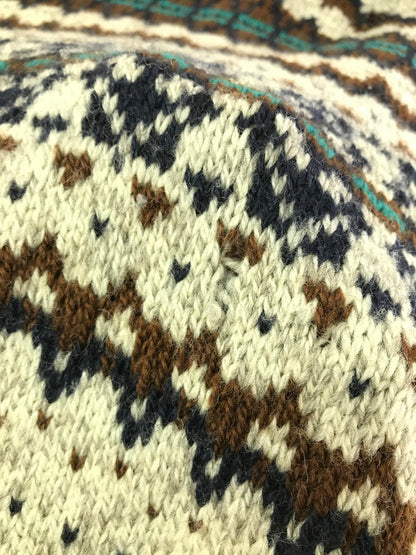 【現状渡し品】【メンズ】 PENDLETON ペンドルトン LOBO 70's WOOL KNIT SWEATER 70年代 ウール ニット セーター トップス 146-260820-rt-12-tag サイズ：L カラー：ブラウン 万代Net店