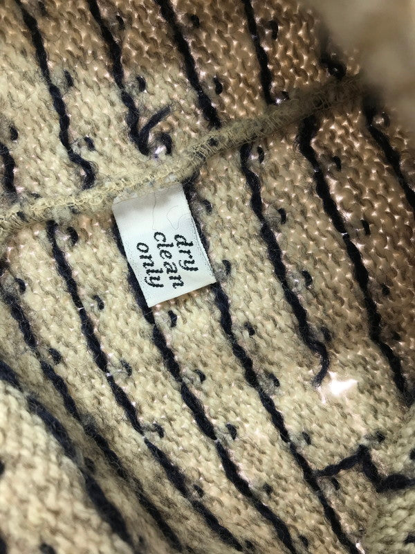 【現状渡し品】【メンズ】 PENDLETON ペンドルトン LOBO 70's WOOL KNIT SWEATER 70年代 ウール ニット セーター トップス 146-260820-rt-12-tag サイズ：L カラー：ブラウン 万代Net店