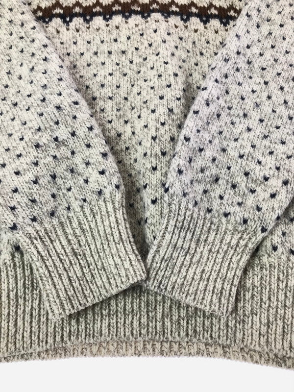 【現状渡し品】【メンズ】 PENDLETON ペンドルトン LOBO 70's WOOL KNIT SWEATER 70年代 ウール ニット セーター トップス 146-260820-rt-12-tag サイズ：L カラー：ブラウン 万代Net店