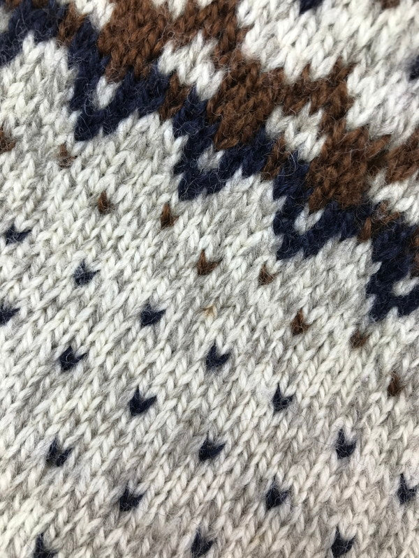 【現状渡し品】【メンズ】 PENDLETON ペンドルトン LOBO 70's WOOL KNIT SWEATER 70年代 ウール ニット セーター トップス 146-260820-rt-12-tag サイズ：L カラー：ブラウン 万代Net店