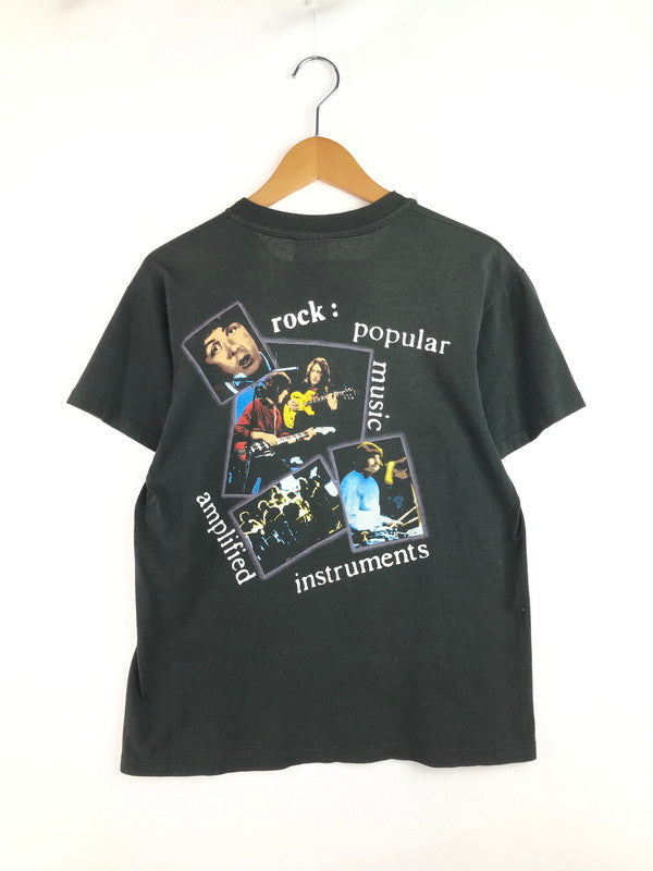【中古品】【メンズ】 UNKNOWN VINTAGE THE BEATLES S/S T-SHIRT ヴィンテージ ビートルズ ショートスリーブ Tシャツ バンドT 半袖 トップス 146-250723-yy-12-tag サイズ：M カラー：ブラック 万代Net店