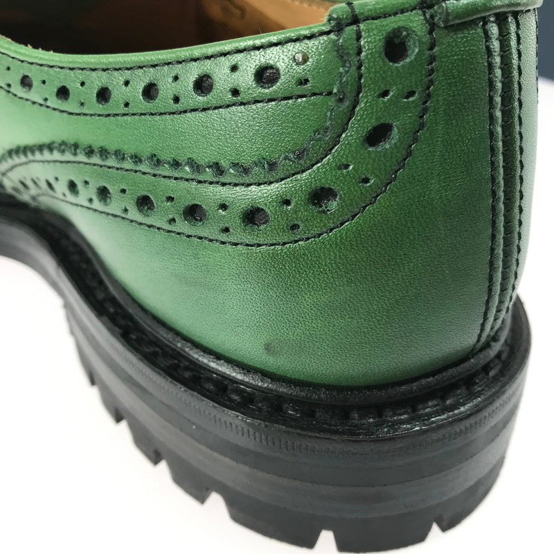 【中古品】【メンズ】 MENS GREEN MC DERBY BROGUE SHOES 5633 44 ダービー グローブ シューズ ウィングチップシューズ 靴 164-250804-na-10-tag サイズ：6 1/2 カラー：グリーン 万代Net店