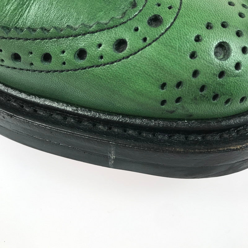 【中古品】【メンズ】 MENS GREEN MC DERBY BROGUE SHOES 5633 44 ダービー グローブ シューズ ウィングチップシューズ 靴 164-250804-na-10-tag サイズ：6 1/2 カラー：グリーン 万代Net店