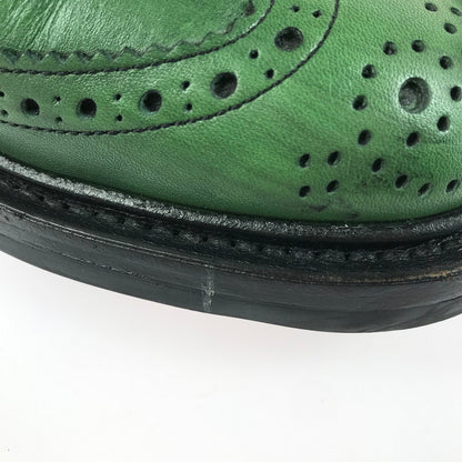 【中古品】【メンズ】 MENS GREEN MC DERBY BROGUE SHOES 5633 44 ダービー グローブ シューズ ウィングチップシューズ 靴 164-250804-na-10-tag サイズ：6 1/2 カラー：グリーン 万代Net店