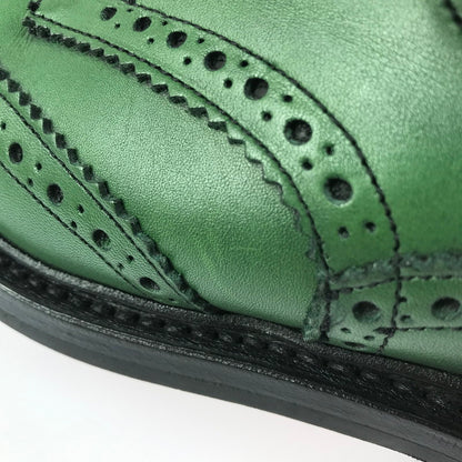 【中古品】【メンズ】 MENS GREEN MC DERBY BROGUE SHOES 5633 44 ダービー グローブ シューズ ウィングチップシューズ 靴 164-250804-na-10-tag サイズ：6 1/2 カラー：グリーン 万代Net店