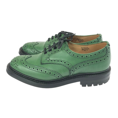 【中古品】【メンズ】 MENS GREEN MC DERBY BROGUE SHOES 5633 44 ダービー グローブ シューズ ウィングチップシューズ 靴 164-250804-na-10-tag サイズ：6 1/2 カラー：グリーン 万代Net店
