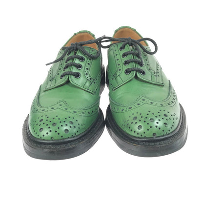 【中古品】【メンズ】 MENS GREEN MC DERBY BROGUE SHOES 5633 44 ダービー グローブ シューズ ウィングチップシューズ 靴 164-250804-na-10-tag サイズ：6 1/2 カラー：グリーン 万代Net店
