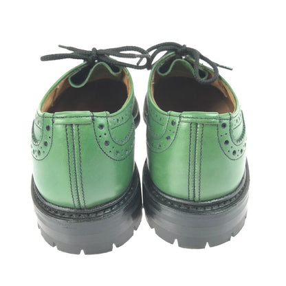【中古品】【メンズ】 MENS GREEN MC DERBY BROGUE SHOES 5633 44 ダービー グローブ シューズ ウィングチップシューズ 靴 164-250804-na-10-tag サイズ：6 1/2 カラー：グリーン 万代Net店