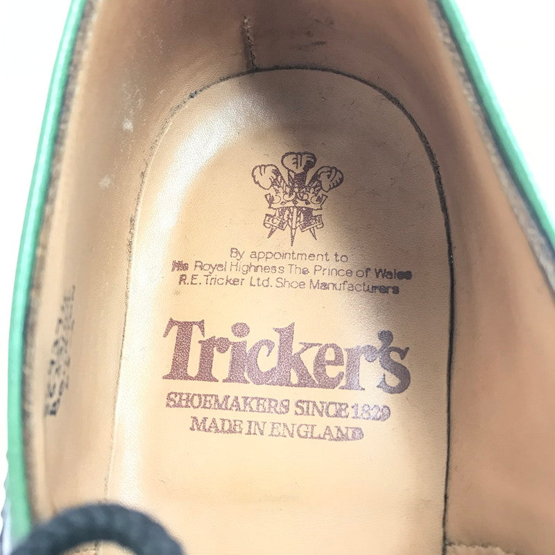 【中古品】【メンズ】 MENS GREEN MC DERBY BROGUE SHOES 5633 44 ダービー グローブ シューズ ウィングチップシューズ 靴 164-250804-na-10-tag サイズ：6 1/2 カラー：グリーン 万代Net店