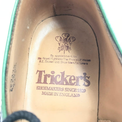【中古品】【メンズ】 MENS GREEN MC DERBY BROGUE SHOES 5633 44 ダービー グローブ シューズ ウィングチップシューズ 靴 164-250804-na-10-tag サイズ：6 1/2 カラー：グリーン 万代Net店