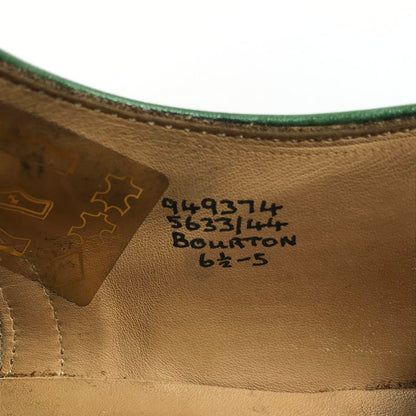 【中古品】【メンズ】 MENS GREEN MC DERBY BROGUE SHOES 5633 44 ダービー グローブ シューズ ウィングチップシューズ 靴 164-250804-na-10-tag サイズ：6 1/2 カラー：グリーン 万代Net店