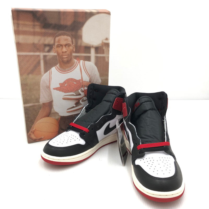 【未使用品】【メンズ】 NIKE ナイキ AIR JORDAN 1 RETRO HIGH OG DZ5485-106 エアジョーダン 1 レトロ ハイ OG スニーカー 靴 160-250725-na-03-tag サイズ：24.5cm US 6.5 カラー："BLACK TOE" WHITE/BLACK-VARSITY RED-SAIL 万代Net店