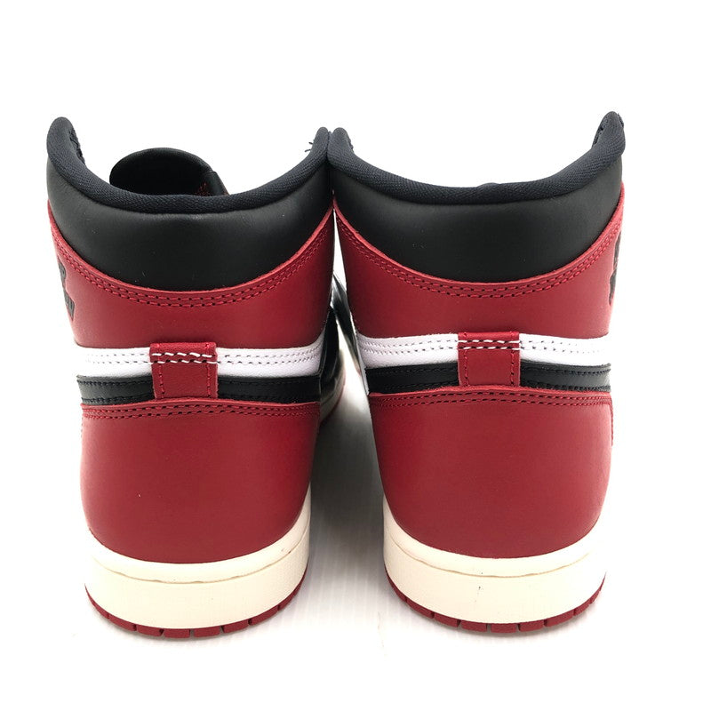 【未使用品】【メンズ】 NIKE ナイキ AIR JORDAN 1 RETRO HIGH OG DZ5485-106 エアジョーダン 1 レトロ ハイ OG スニーカー 靴 160-250725-na-03-tag サイズ：24.5cm US 6.5 カラー："BLACK TOE" WHITE/BLACK-VARSITY RED-SAIL 万代Net店