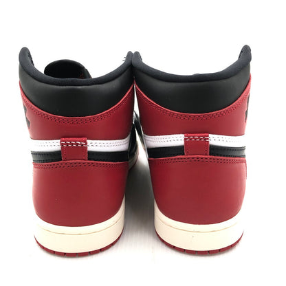 【未使用品】【メンズ】 NIKE ナイキ AIR JORDAN 1 RETRO HIGH OG DZ5485-106 エアジョーダン 1 レトロ ハイ OG スニーカー 靴 160-250725-na-03-tag サイズ：24.5cm US 6.5 カラー："BLACK TOE" WHITE/BLACK-VARSITY RED-SAIL 万代Net店