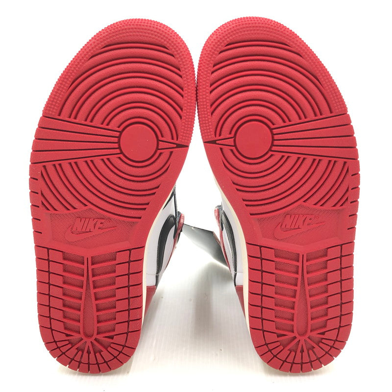 【未使用品】【メンズ】 NIKE ナイキ AIR JORDAN 1 RETRO HIGH OG DZ5485-106 エアジョーダン 1 レトロ ハイ OG スニーカー 靴 160-250725-na-03-tag サイズ：24.5cm US 6.5 カラー："BLACK TOE" WHITE/BLACK-VARSITY RED-SAIL 万代Net店