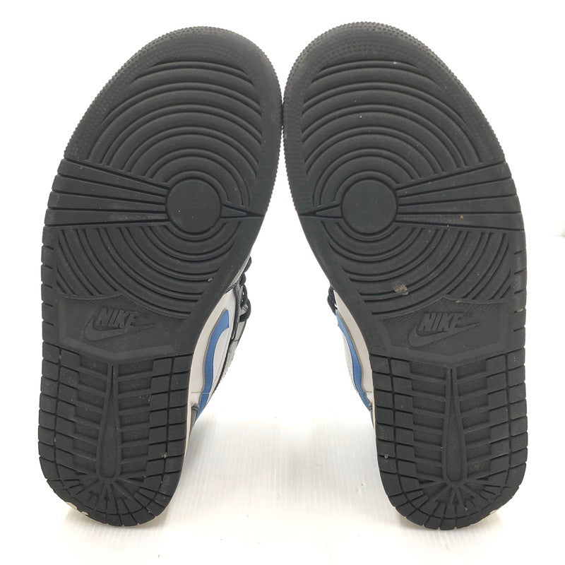 【中古品】【メンズ】 NIKE ナイキ AIR JORDAN 1 MID 554724-140 エアジョーダン 1 ミッド スニーカー 靴 160-250725-na-01-tag サイズ：27cm US 9 カラー：WHITE/RACER BLUE-BLACK 万代Net店