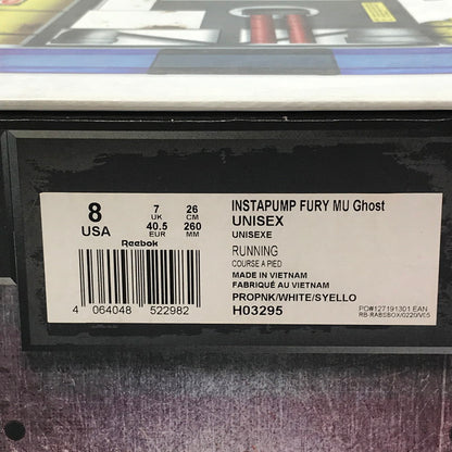 【中古品】【メンズ】 Reebok リーボック GHOSTBUSTERS INSTAPUMP FURY H03295 ゴーストバスターズ インスタポンプ フューリー スライムド オーバースニーカー 靴 163-250728-rt-09-tag サイズ：26cm US 8 カラー：マルチカラー 万代Net店