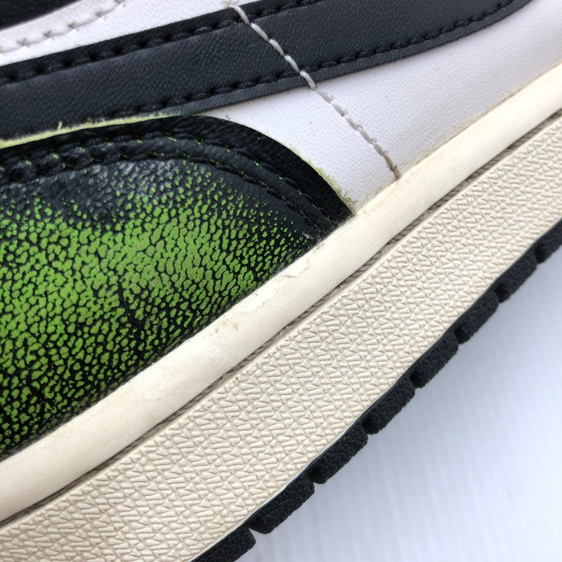【中古品】【メンズ】 NIKE ナイキ AIR JORDAN 1 LOW SE DN3705-003 エアジョーダン 1 ロー シーズナルエディション スニーカー 靴 160-250725-na-02-tag サイズ：26cm US 8 カラー：BLACK/ELECTRIC GREEN-WHITE 万代Net店