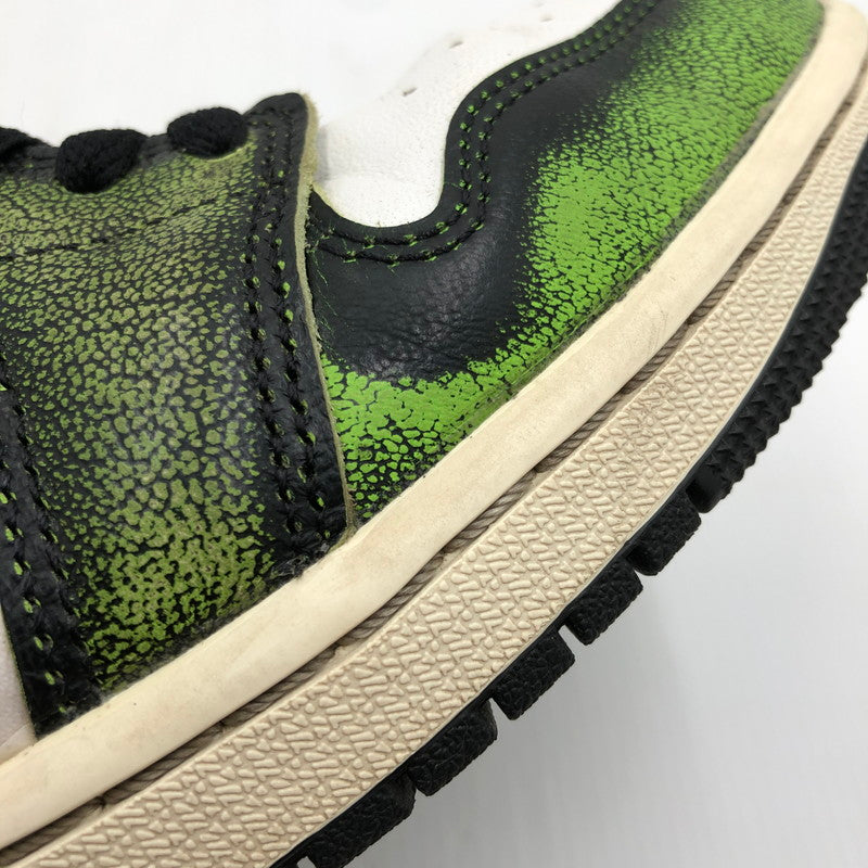 【中古品】【メンズ】 NIKE ナイキ AIR JORDAN 1 LOW SE DN3705-003 エアジョーダン 1 ロー シーズナルエディション スニーカー 靴 160-250725-na-02-tag サイズ：26cm US 8 カラー：BLACK/ELECTRIC GREEN-WHITE 万代Net店