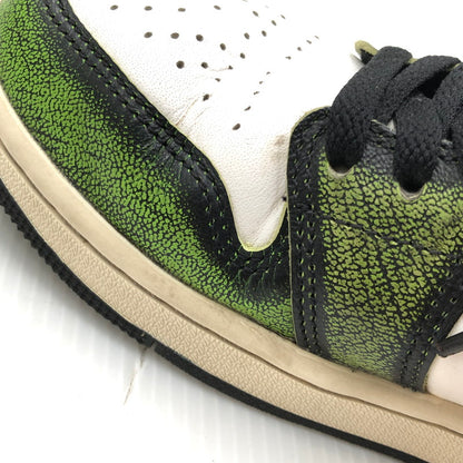 【中古品】【メンズ】 NIKE ナイキ AIR JORDAN 1 LOW SE DN3705-003 エアジョーダン 1 ロー シーズナルエディション スニーカー 靴 160-250725-na-02-tag サイズ：26cm US 8 カラー：BLACK/ELECTRIC GREEN-WHITE 万代Net店