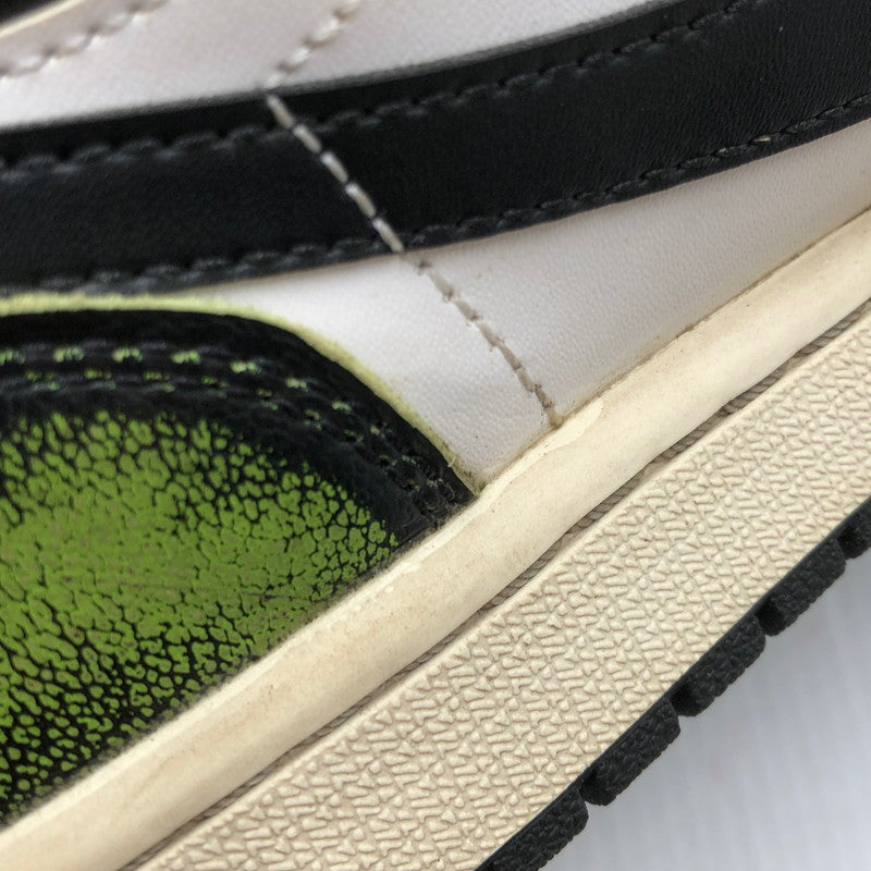 【中古品】【メンズ】 NIKE ナイキ AIR JORDAN 1 LOW SE DN3705-003 エアジョーダン 1 ロー シーズナルエディション スニーカー 靴 160-250725-na-02-tag サイズ：26cm US 8 カラー：BLACK/ELECTRIC GREEN-WHITE 万代Net店