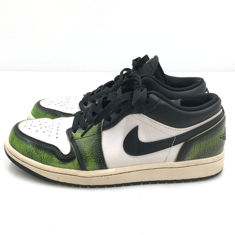 【中古品】【メンズ】 NIKE ナイキ AIR JORDAN 1 LOW SE DN3705-003 エアジョーダン 1 ロー シーズナルエディション スニーカー 靴 160-250725-na-02-tag サイズ：26cm US 8 カラー：BLACK/ELECTRIC GREEN-WHITE 万代Net店