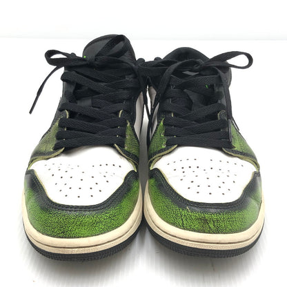 【中古品】【メンズ】 NIKE ナイキ AIR JORDAN 1 LOW SE DN3705-003 エアジョーダン 1 ロー シーズナルエディション スニーカー 靴 160-250725-na-02-tag サイズ：26cm US 8 カラー：BLACK/ELECTRIC GREEN-WHITE 万代Net店