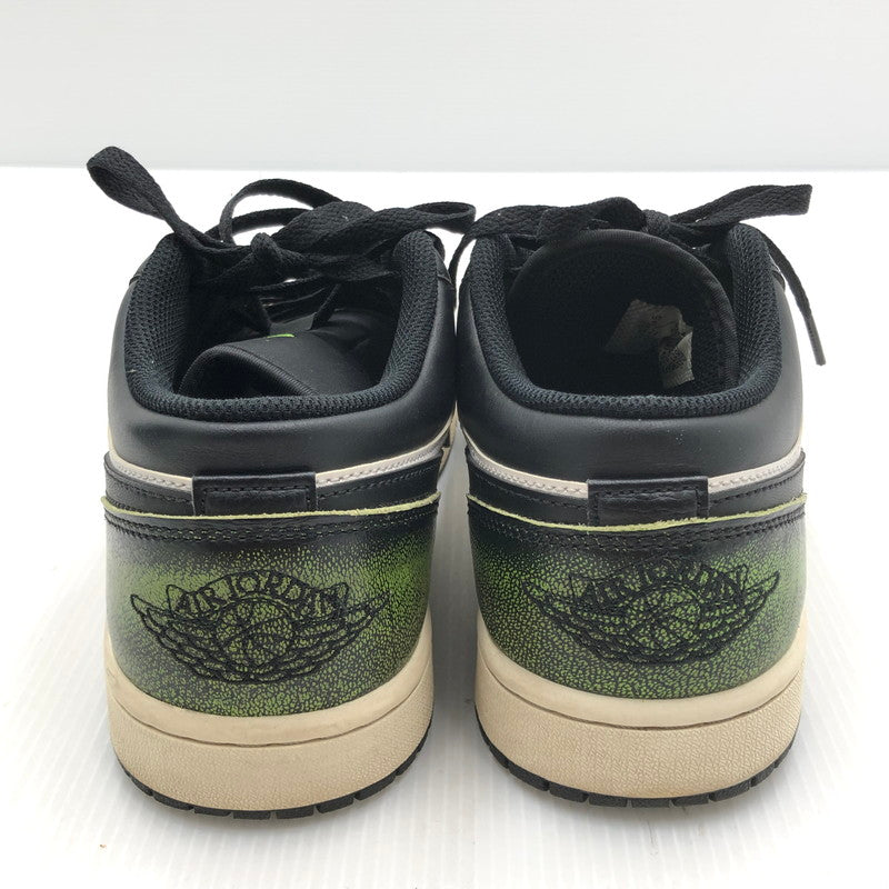 【中古品】【メンズ】 NIKE ナイキ AIR JORDAN 1 LOW SE DN3705-003 エアジョーダン 1 ロー シーズナルエディション スニーカー 靴 160-250725-na-02-tag サイズ：26cm US 8 カラー：BLACK/ELECTRIC GREEN-WHITE 万代Net店