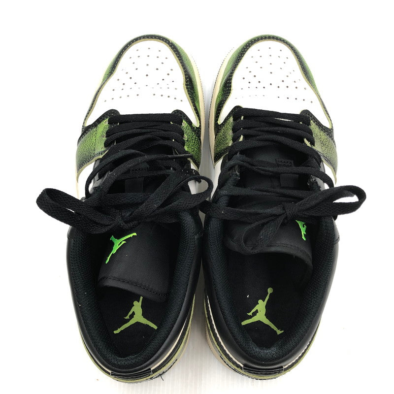 【中古品】【メンズ】 NIKE ナイキ AIR JORDAN 1 LOW SE DN3705-003 エアジョーダン 1 ロー シーズナルエディション スニーカー 靴 160-250725-na-02-tag サイズ：26cm US 8 カラー：BLACK/ELECTRIC GREEN-WHITE 万代Net店