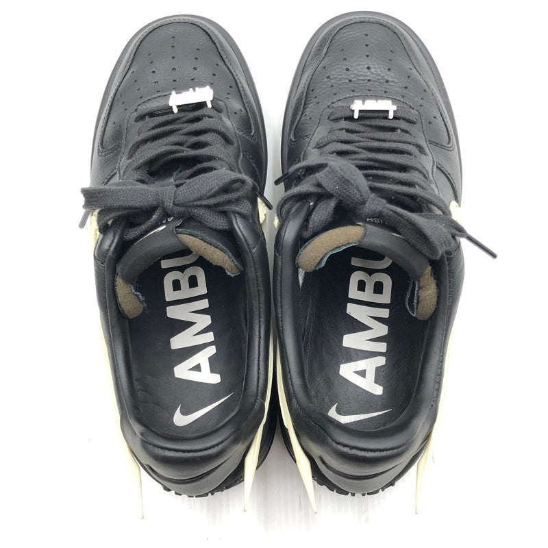 【中古品】【メンズ】 NIKE ナイキ AMBUSH アンブッシュ AIR FORCE 1 LOW DV3464-001 エアフォース 1 ロー スペシャル スニーカー 靴 160-250725-na-10-tag サイズ：26cm US 8 カラー：BLACK/PHANTOM-BLACK 万代Net店