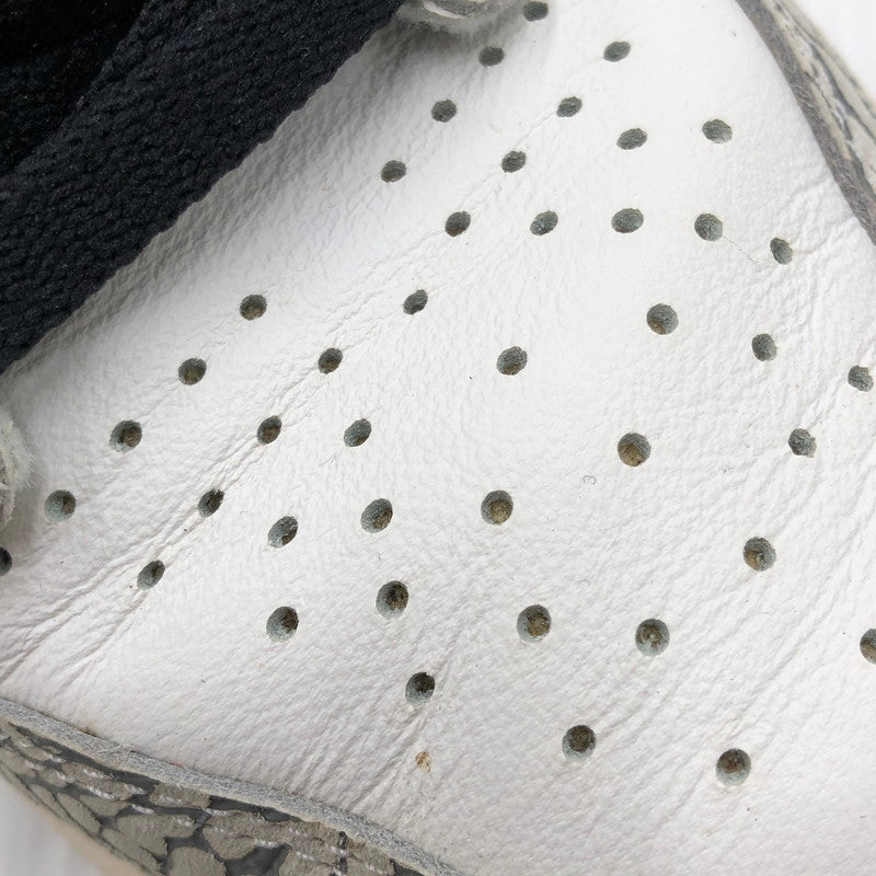 【中古品】【メンズ】 NIKE ナイキ AIR JORDAN 1 HIGH OG DZ5485-052 エアジョーダン 1 ハイ オリジナル スニーカー 靴 160-250725-na-06-tag サイズ：26cm US 8 カラー：TECH GREY/MUSLIN-BLACK-WHITE 万代Net店