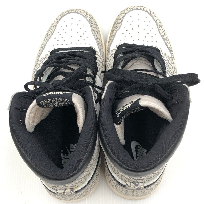 【中古品】【メンズ】 NIKE ナイキ AIR JORDAN 1 HIGH OG DZ5485-052 エアジョーダン 1 ハイ オリジナル スニーカー 靴 160-250725-na-06-tag サイズ：26cm US 8 カラー：TECH GREY/MUSLIN-BLACK-WHITE 万代Net店