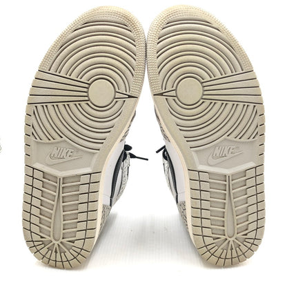 【中古品】【メンズ】 NIKE ナイキ AIR JORDAN 1 HIGH OG DZ5485-052 エアジョーダン 1 ハイ オリジナル スニーカー 靴 160-250725-na-06-tag サイズ：26cm US 8 カラー：TECH GREY/MUSLIN-BLACK-WHITE 万代Net店