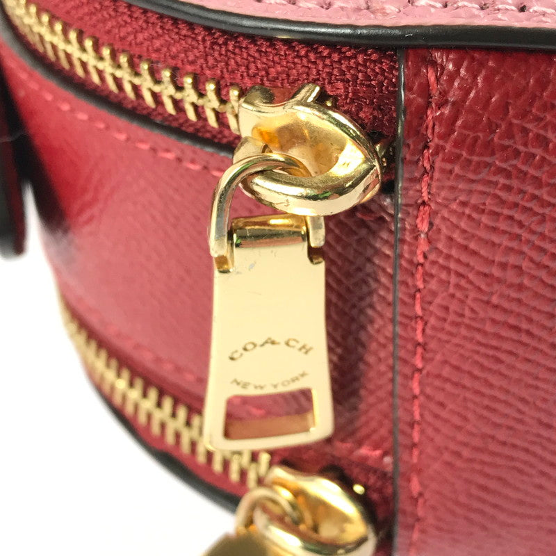 【中古品】【レディース】 COACH コーチ HEART CROSSBODY BAG K2181-C6952 ハート クロスボディバッグ ショルダーバッグ カバン 180-250807-na-08-tag カラー：ピンク 万代Net店