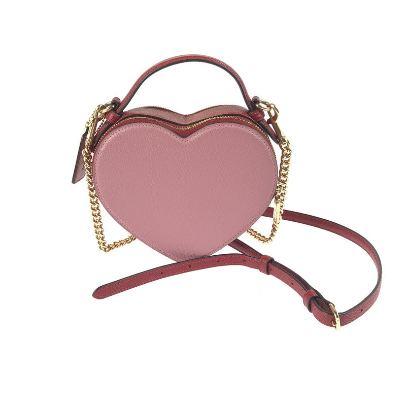 【中古品】【レディース】 COACH コーチ HEART CROSSBODY BAG K2181-C6952 ハート クロスボディバッグ ショルダーバッグ カバン 180-250807-na-08-tag カラー：ピンク 万代Net店